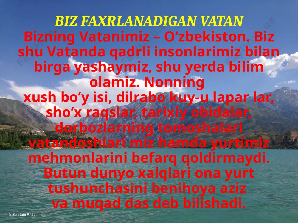 6.7 ona yurtim - oltin beshigim - Page 5