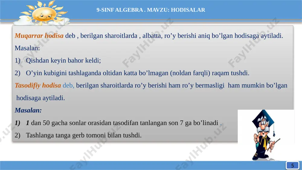 9- sinf algebra taqdimot - Page 5