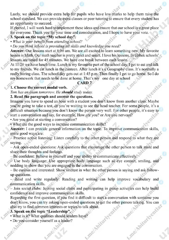 9-sinf-ingliz-tili-imtihon-javoblari-2023 - Page 5