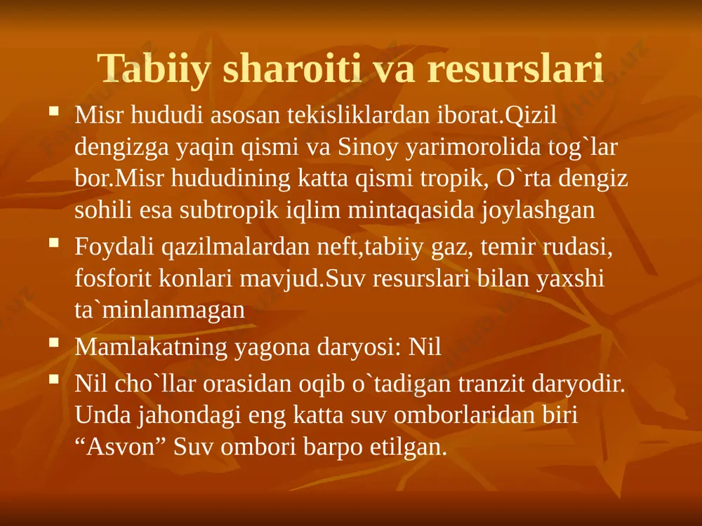 9-sinf geografiya 45.misr arab respublikasi 2+ - Page 5