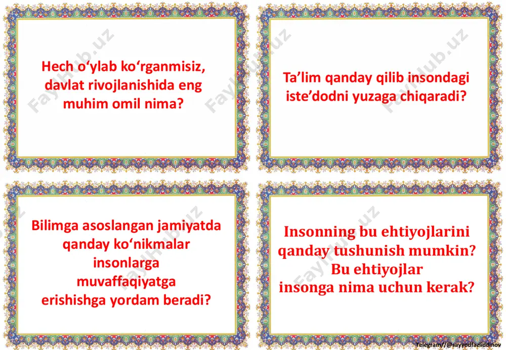 9_sinf_tarbiya_fanidan_tarqatmalar_yillik_2022_2023_o'quv_yili - Page 5
