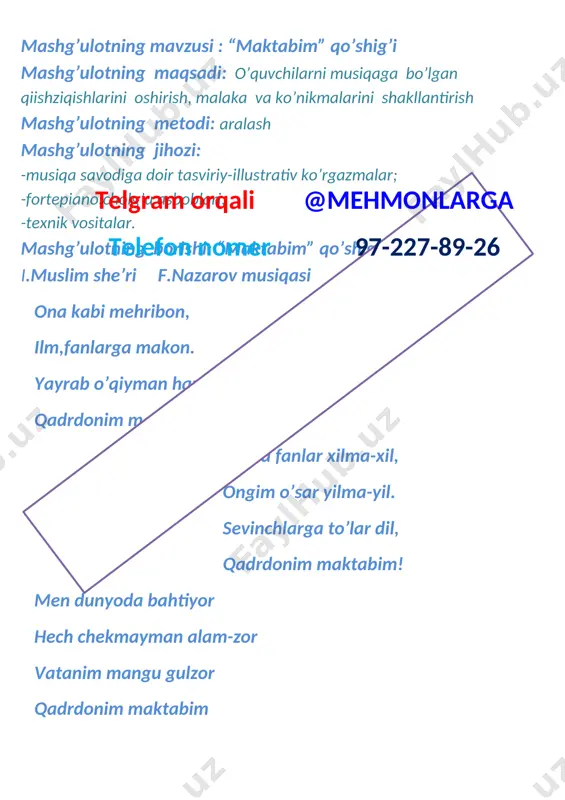 yosh qo'shiqchilar rek - Page 5