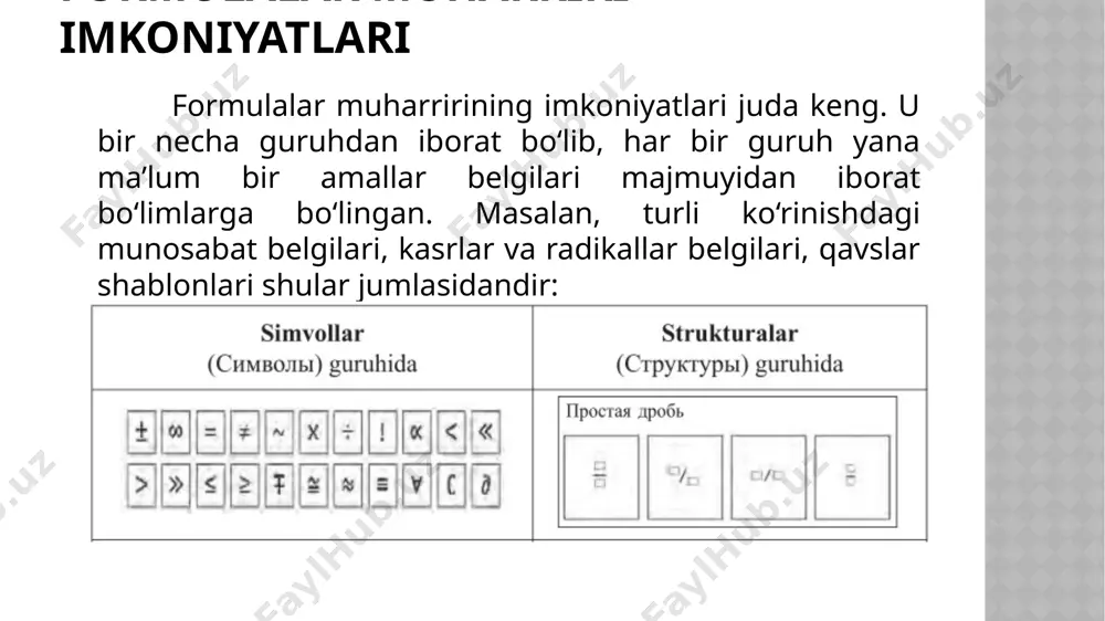 6-sinf informatika 29.wordda formulalar yozish 4+ - Page 5
