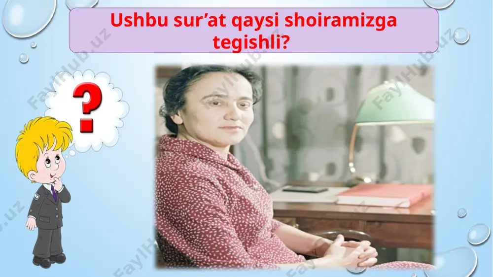 6-sinf adabiyot 55-56.zulfiya hayoti va ijodi 4+ - Page 5