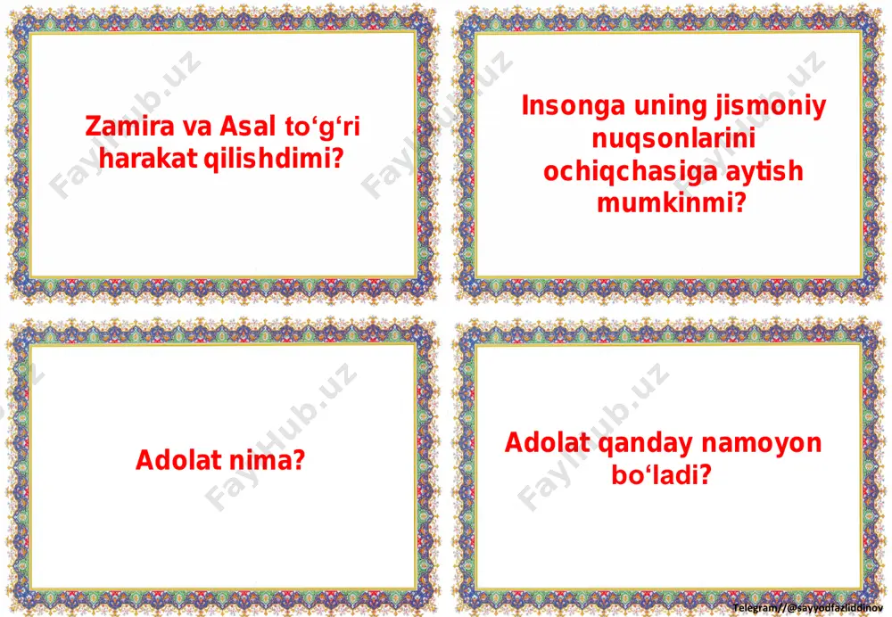 6_sinf_tarbiya_fanidan_tarqatmalar_yillik_2022_2023_o'quv_yili - Page 5