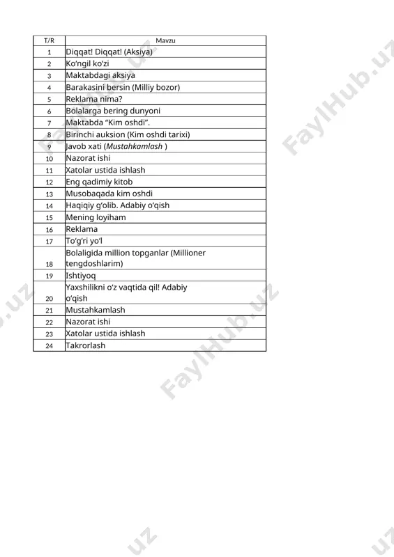 6-sinf o'zbek tili 2-chorak @e_baza_ishreja - Page 5