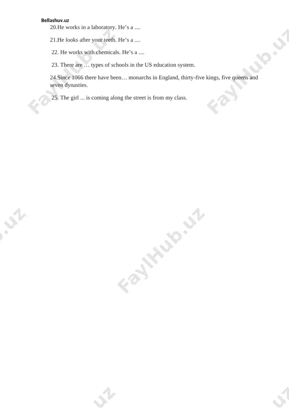 9-sinf-ingliz-tili-test - Page 5