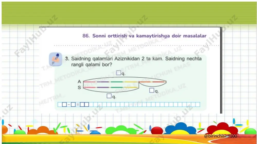 1-sinf matematika 86-dars@birinchisinf100 - Page 5
