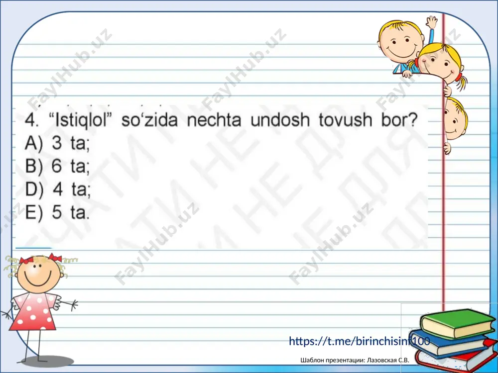 1-sinf ona tili 7-dars - Page 5