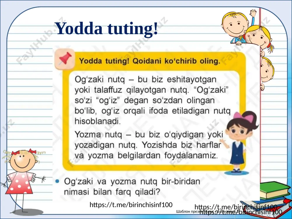 1-sinf ona tili 3-dars - Page 5
