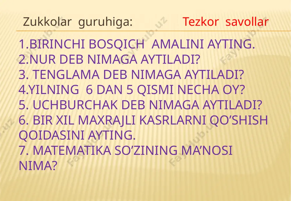 5-sinf matematika 122.o’nli kasrlarni taqqoslash 2+ - Page 5