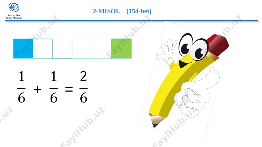 5_sinf_matematika_88_bir_xil_maxrajli_kasrlarni_qo'shish_2+ - Page 5