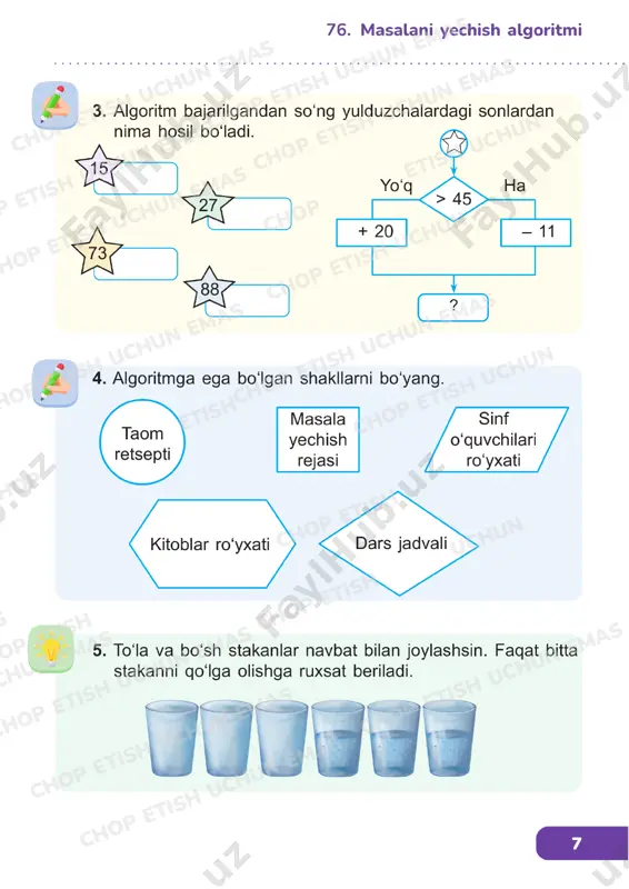 matematika 1 sinf darslik 75-79 - Page 5