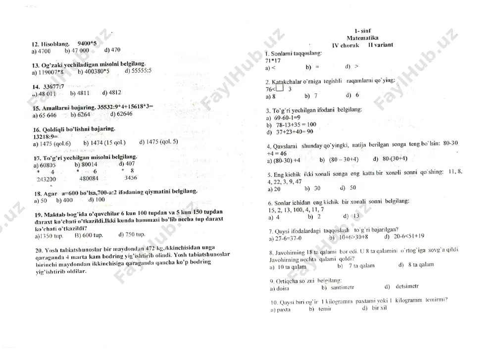 matematika test - Page 5