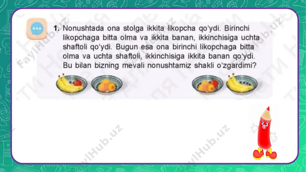 1-sinf matematika 71-dars - Page 5