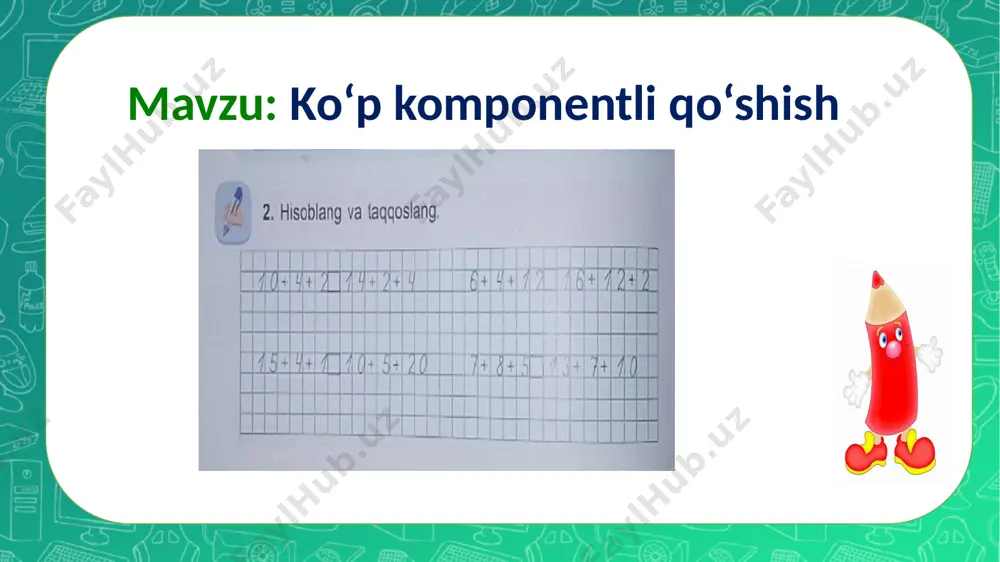 1-sinf matematika 70- dars - Page 5