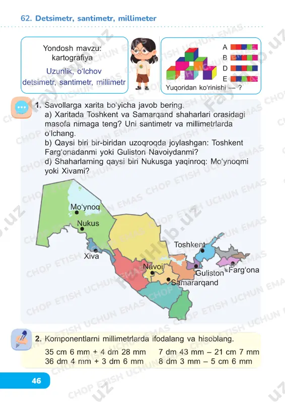 matematika 2 sinf darslik 61-68 - Page 5