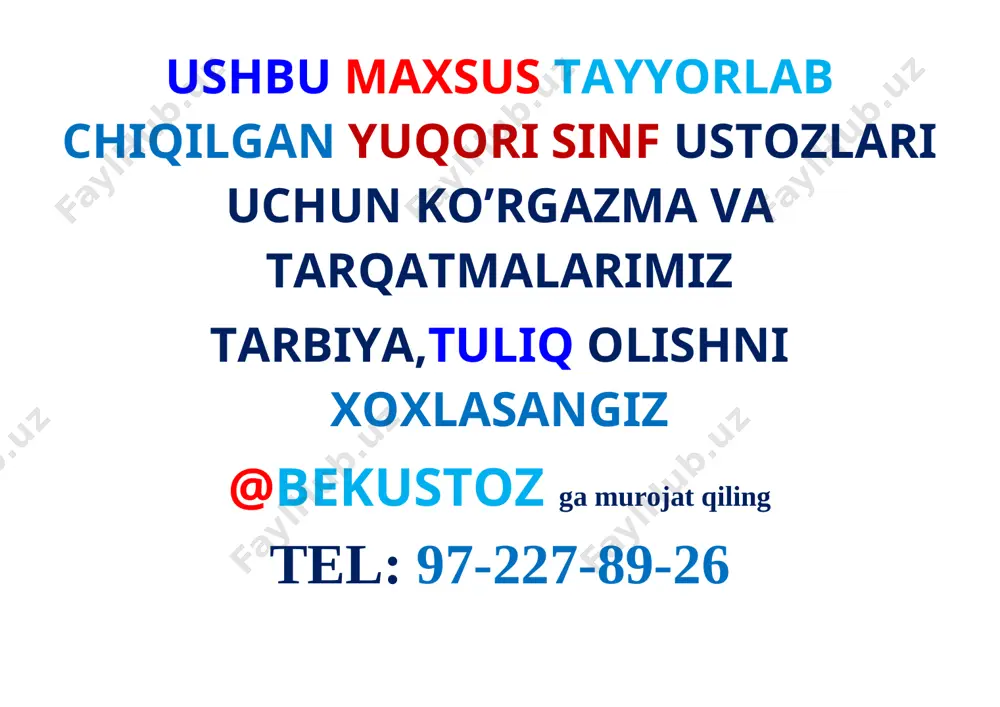 5-sinf ttarbiya ko'rgazma 2023 - Page 5