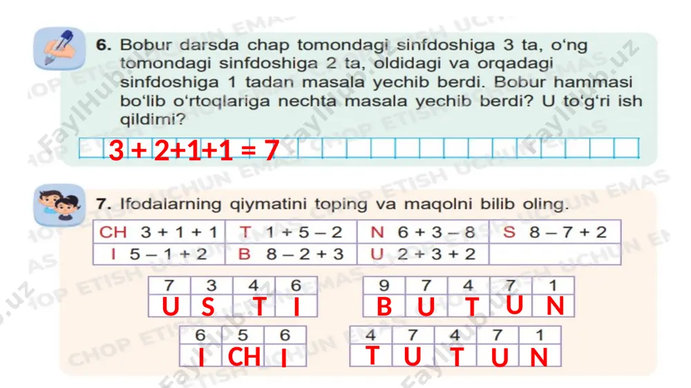 37- dars matematika shahnoza 1-sinf - Page 5