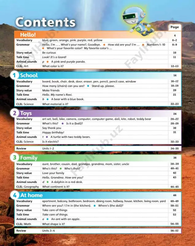 1-sinf ingliz tili darslik - Page 5