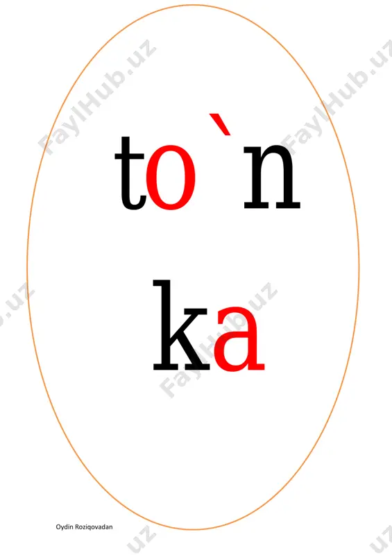 tuxumdagi bo`ginlar.o`o` harfi. - Page 5