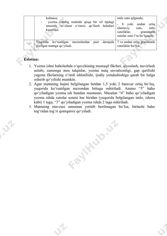 gektarlik fermasining yonidagi 1000 m2 lik uyida yashayapti. bir necha yillar avval yozgan inshosi esa, ramkada osilib turibdi. topshiriqlar: 1. matnga reja tuzing. 2. o‘z fikr-mulohazalaringizni qo‘shib bayon yozing. muallimi soniy shom shahri madrasalaridan birida arabshunos olimlarning yig‘ini davom etardi. raislik qiluvchi yosh bir yigitchaga so‘z berdi. u arab tili shevasining tovush xususiyatlari haqida ma’ruza qildi. ma’ruza jiddiy bahsga sabab bo‘ldi. oxirida barcha tilshunos olimlar bu yigitchani arab tili donishmandi deb tan oldilar. bu– qomusiy bilim sohibi, mashhur faylasuf, shoir, adabiyotshunos va musiqashunos olim abu nasr forobiy edi. forobiy sakkiz yuz yetmishinchi yili sirdaryo bo‘yida, forob shahriga yaqin qishloqda tug‘ilgan. forobiy buxoro va samarqand madrasalarida bilim oldi. yosh yigit forobiy ham ilm o‘rganar, ham muallimlik qilardi. chunonchi, mashhur olim abu sirojiddindan astronomiya va matematikani o‘rganadi, o‘zi esa unga mantiq bo‘yicha dars beradi. muarrixlarning guvohlik berishicha, forobiy butun umrini ilm o‘rganishga bag‘ishlab, arab mamlakatlaridagi madrasalarda dars berish bilan kamtarona, hayot kechirgan. …
