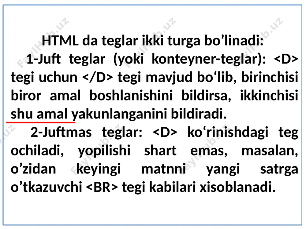 html xaqida tushuncha - Page 5