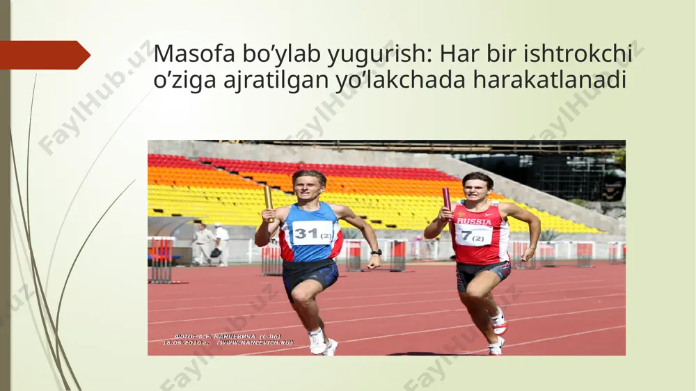 estafetali yugurish texnikasi - Page 5