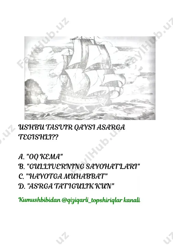 qiziqarli rasmli testlar - Page 5