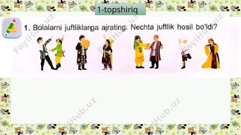 1-sinf matematika 17-dars.4-soni va raqami - Page 5