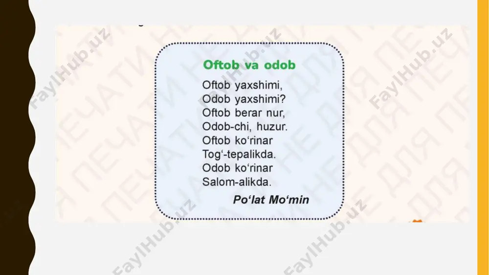 1-sinf tarbiya 33dars - Page 5
