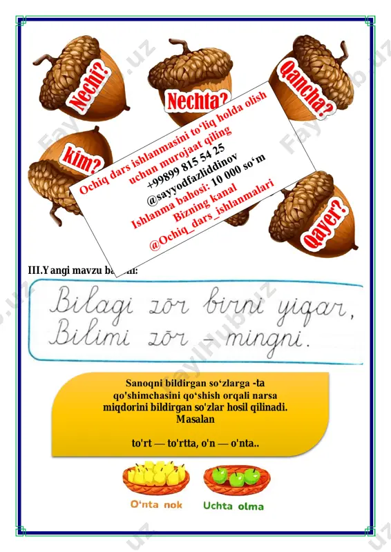 sanoq,_miqdori_shaxs_narsa_miqdorini_bildiradigan_so'zlar - Page 5