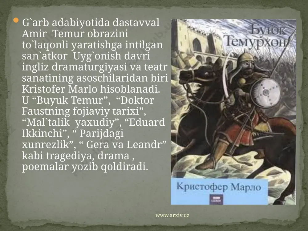 amir temur va garb 7- ózbek - Page 5