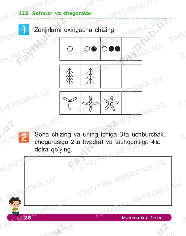 matematika 1 sinf daftar 121-130 - Page 5