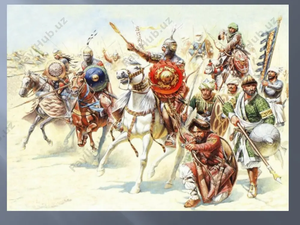 ulmon qonunlari majmuasi qaror topgan, har bir musulmon shariat ko’rsatmasiga ko’ra yashashi shart bo’lgan. har bir musulmonning majburiyatlari orasida muqaddas ramazon oyida ro’za tutish ham bor edi. aqidaga ko’ra, shu oydagi kechalardan birida muhammad payg’ambarga birinchi “vahiy” kelgan. butun oy davomida musulmonlar quyosh chiqqandan to uning botgunicha hech narsa emaganlar. makkani ziyorat qilish – haj ham majburiy edi. payg’ambar ummati bo’lgan har bir kishi umrida loaqal bir marta haj qilishi lozim edi. halifalikda soliqning bir necha turi mavjud edi. asosiy soliq zakot hisoblangan. uni barcha musulmonlar to’lashgan. musulmon bo’lmagan aholi jon solig’i to’lagan. nihoyat, har ikkalalari ham halifaga yer solig’i to’laganlar. to’g’ri, musulmonlar uchun uning miqdori boshqa dindagilarga qaraganda ancha kam bo’lgan. bu ko’pgina yer egalarini islomga kirishlarini rag’batlantirgan. evropadagi feodal davlatlaridagi kabi, halifa yerlarni yirik feodallarga in’om etgan. bunday yer egaligi mulk deb atalgan. davlat boshqaruvini yaxshilash uchun halifalar o’z tangalarini zarb qilishgan va pochta hizmatini joriy qilishgan. mamlakatning …
