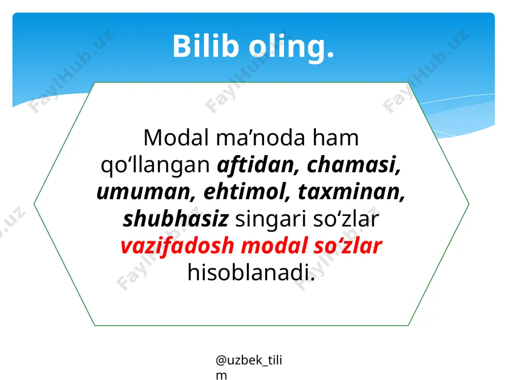 7-sinf. sof va vazifadosh modal so‘zlar - Page 5