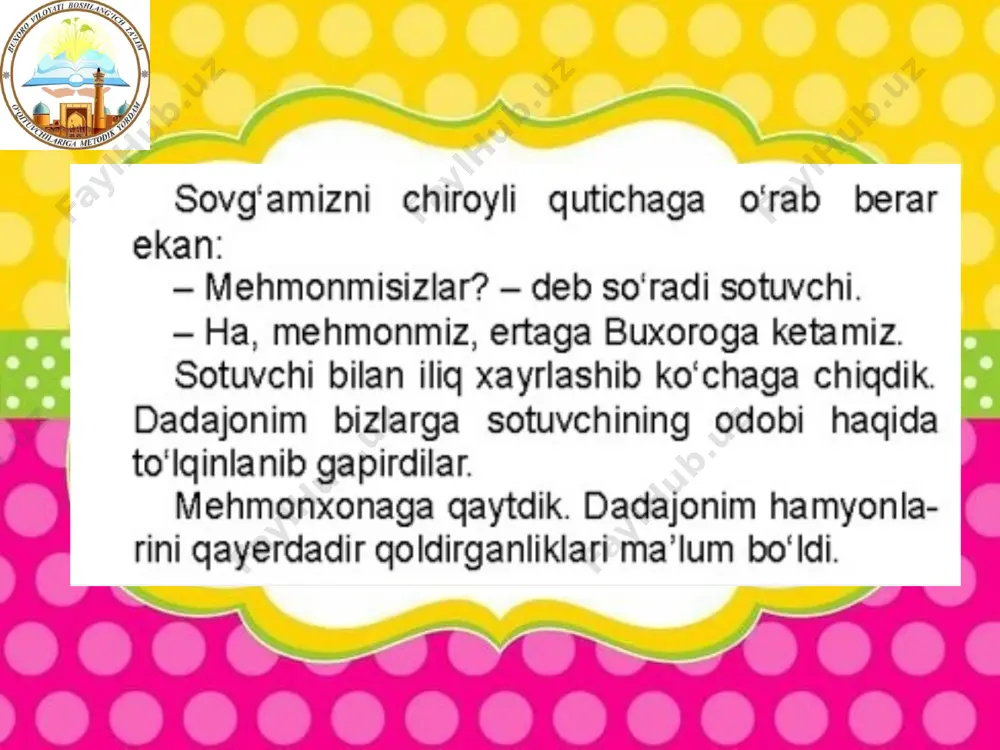 1-sinf tarbiya - Page 5