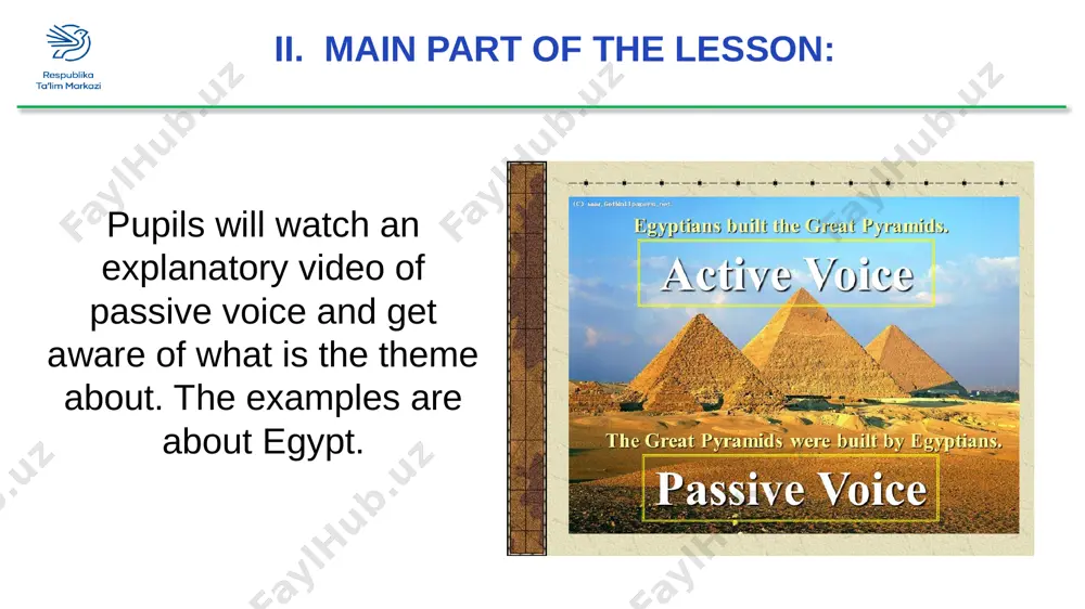 7th grade. grammar passive voice - Page 5