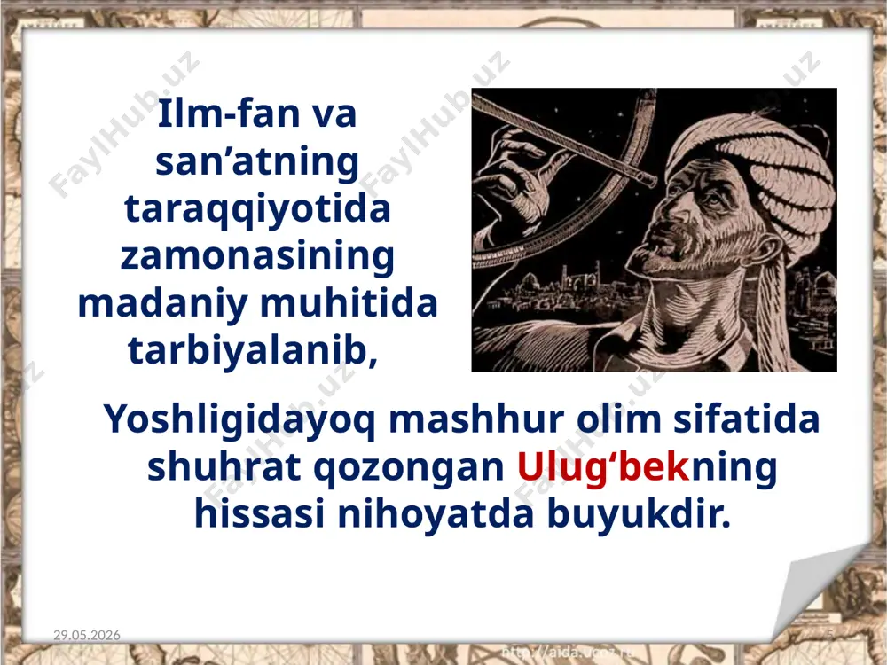 o`rta osiyoda aniq fanlarning rivojlanishi - Page 5