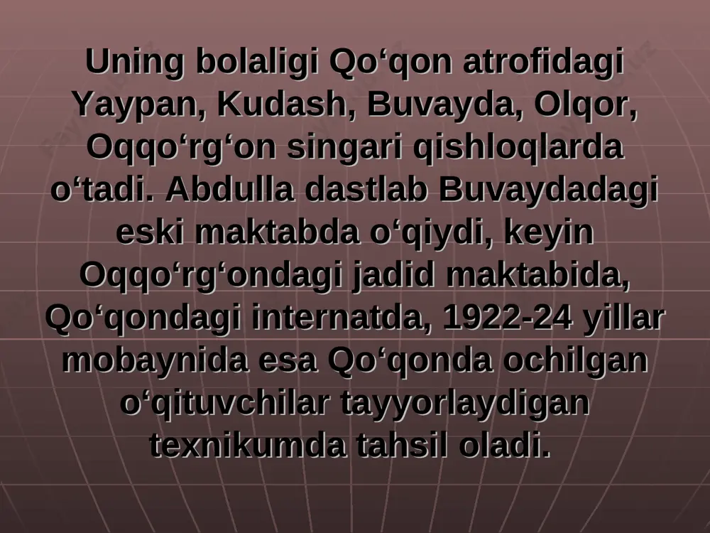 soraxon va boshq. sharafiddinov o. abdulla qahhor. toshkent. «yosh gvardiya», 1988. qo’shjonov m. abdulla qahhor mahorati. toshkent, g’. g’ulom nomidagi adabiyot va san’at nashriyoti, 1984. sanjar sodiqov. so’z san’ati jozibasi. toshkent. «o’zbekiston», 1996. sanjar sodiq. abdulla qahhor ijodi va adabiy tanqid. toshkent, «universitet», 1996. normatov u. abdulla qahhorni anglash mashaqqati. toshkent. «universitet», 1999. qo’chqorov r. men bilan munozara qilsangiz. -t. ma’naviyat nashr. 1999. karimov n. va boshqalar. xx asr o’zbek adabiyoti tarixi. — t.: «o’qituvchi», 1999 foydalanilgan adabiyotlar adabiyotga e’tibor - ma’naviyatga, kelajakka e’tibor. i. a. karimov e’tiboringiz uchun rahmat