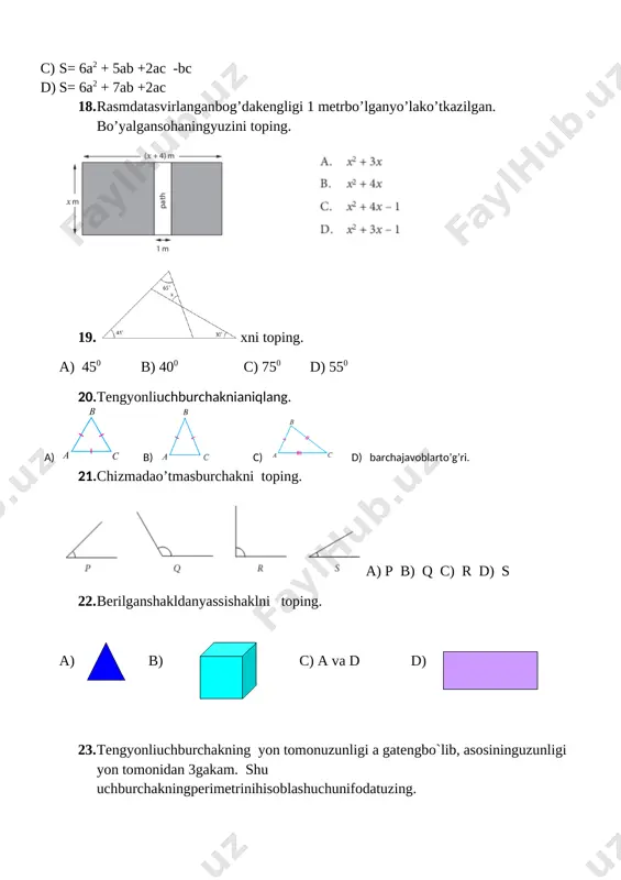 7 matematika pisa test - Page 5
