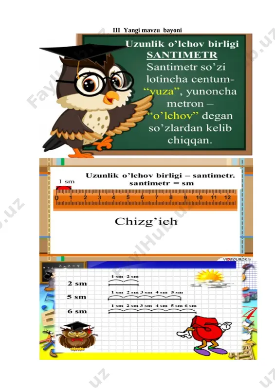 1_sinf_matematika_kesmaning_uzunligini_taqqoslash_3_chorak_docx - Page 5