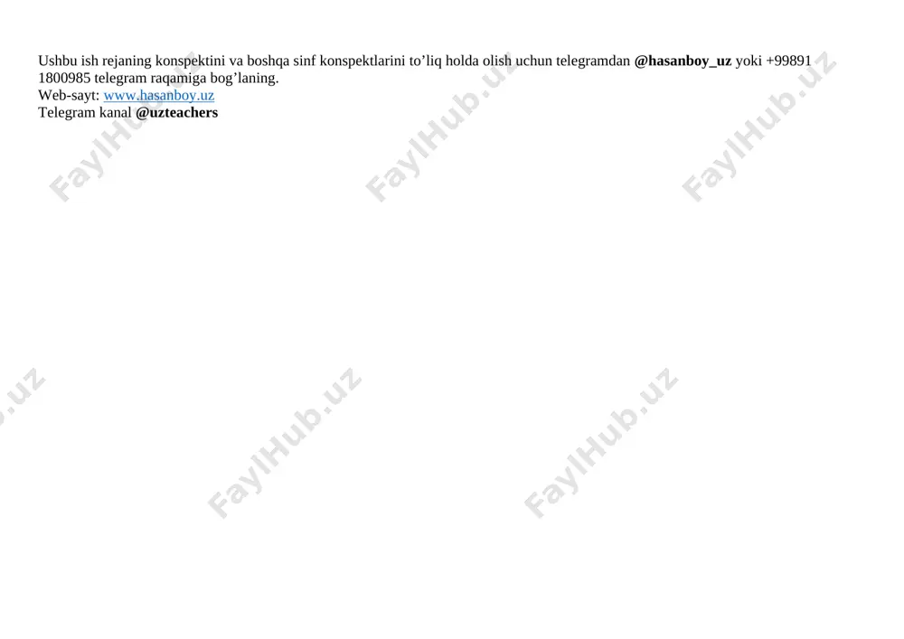 7-sinf ingliz tili ish reja new - Page 5