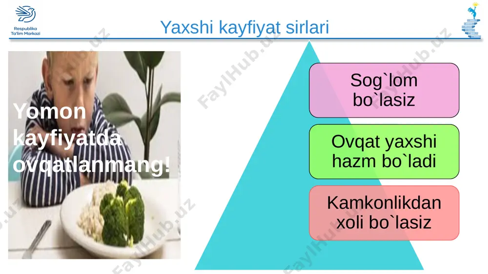 1-sinf tarbiya sog`tanda sog`lom aql - Page 5