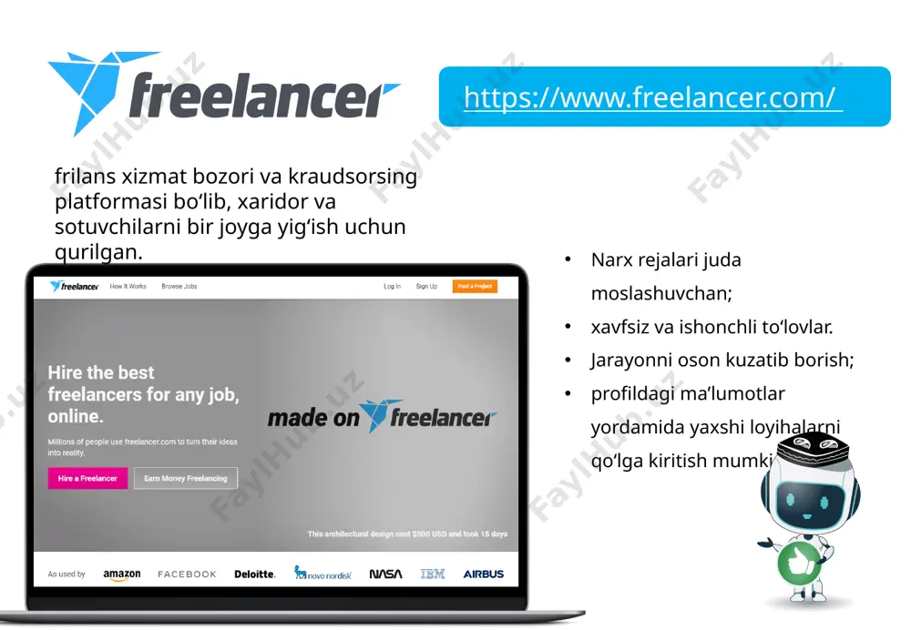8-sinf informatika 33.freelance saytlari bilan tanishish+ - Page 5