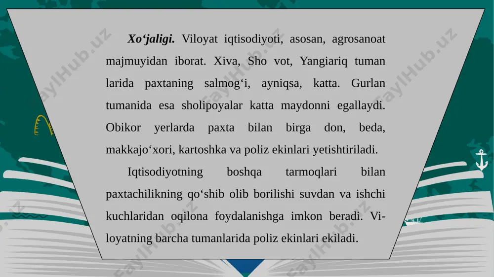 8-sinf geografiya 49.xorazm viloyati+ - Page 5