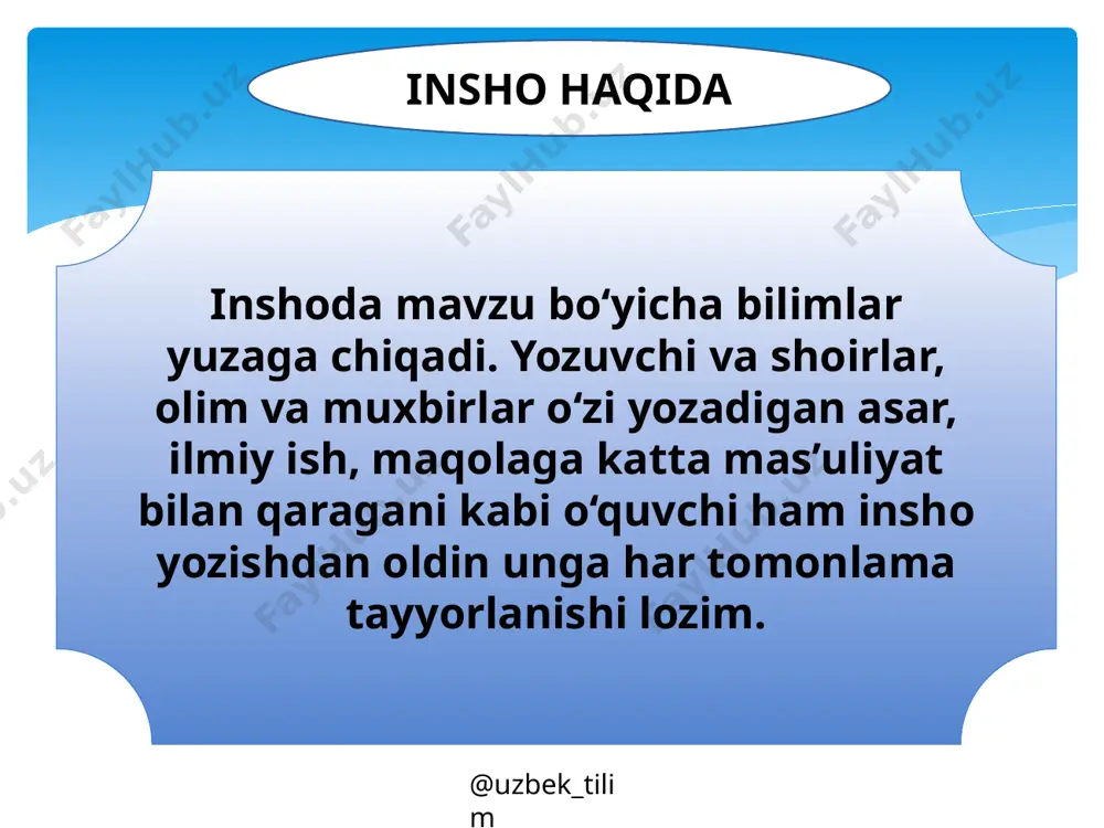 8-sinf. insho – ijodiy ish - Page 5
