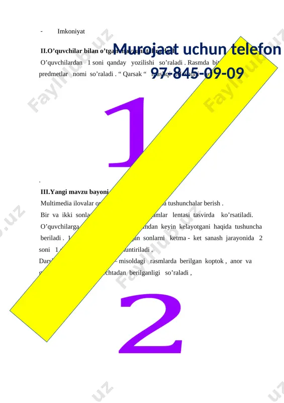 1 sinf matematika 2 soni 1-chorak - Page 5