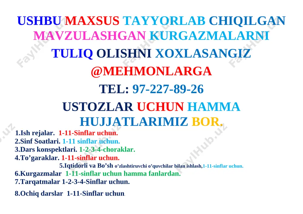 1- sinf oona tili va o'qish savodxonligi 4- chorak - Page 5