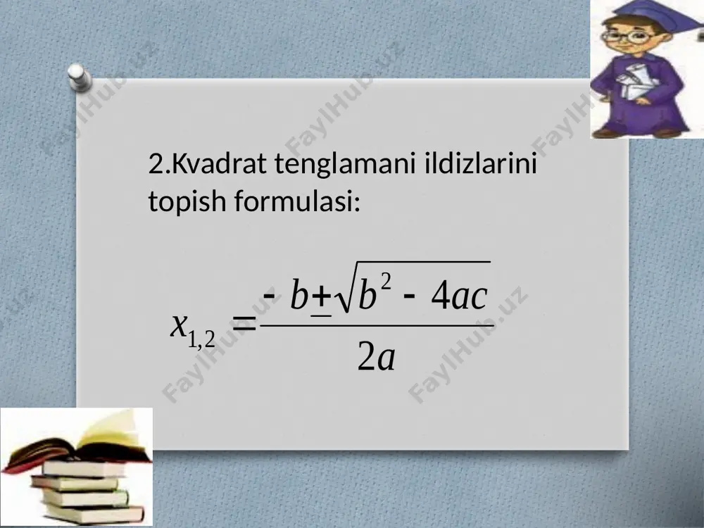 kvadrat tenglama - Page 5